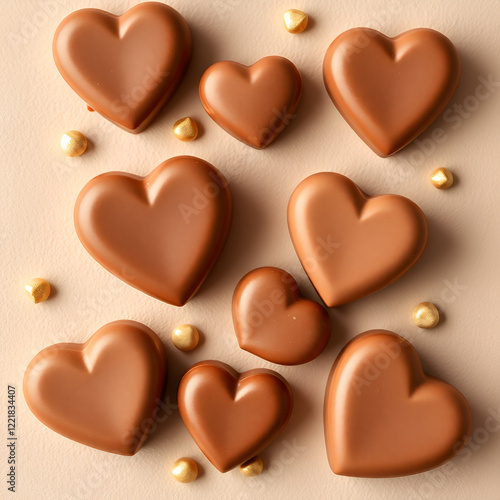 heart shaped chocolates