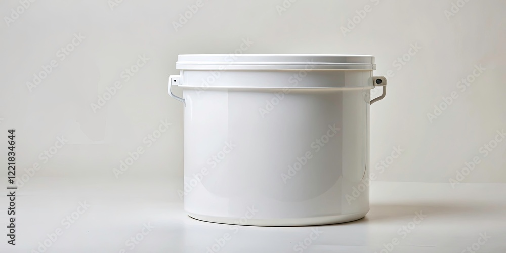 Versatile White Plastic Food Container Minimalist Design for Storage and Serving Versatile White Plastic Food Container Minimalist Design for Storage and Serving