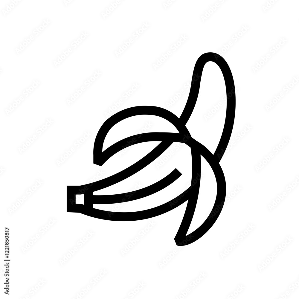 banana icon, fruit icon simple design banana icon, fruit icon simple design