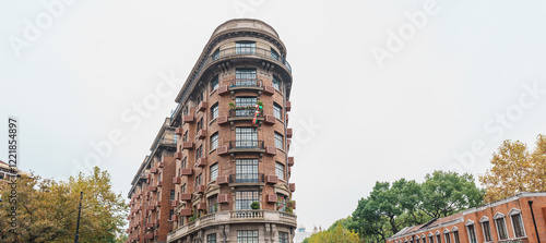 Photography Wukang Mansion with Wukang Road and Middle Huaihai Road