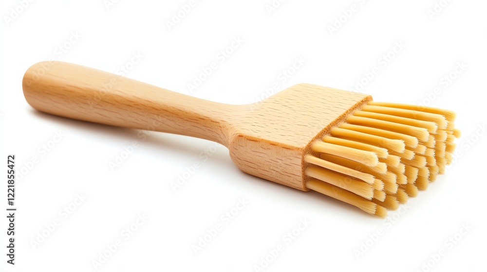 Wooden pasta comb on white isolated background. Wooden pasta comb on white isolated background.