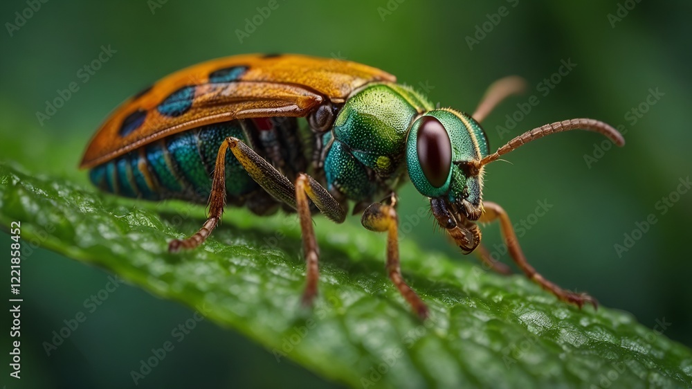 macro photography, insect macro shot, cinematic bokeh insect, green leaf closeup, detailed insect photo, 8K macro image, closeup insect on leaf, natural lighting photography, nature photography macro, macro photography, insect macro shot, cinematic bokeh insect, green leaf closeup, detailed insect photo, 8K macro image, closeup insect on leaf, natural lighting photography, nature photography macro,