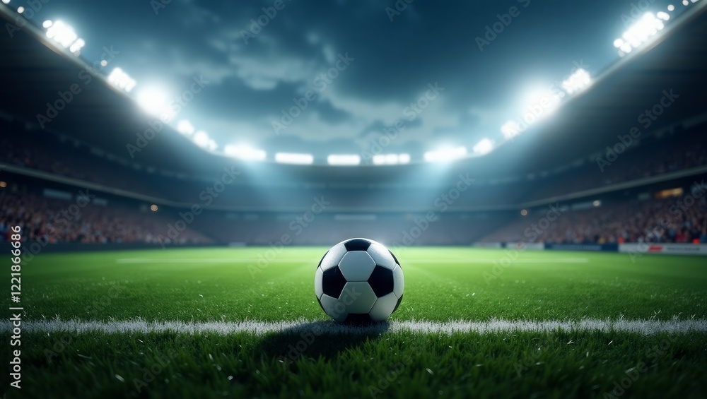 Obraz premium Soccer, Football, Soccer Stadium, Football Ground, Stadium For Sale, Sports Venue, Football Arena, Soccer Field, Football Advertising, Soccer Fans, Sports Marketing, Football Ads, Soccer Advertising, 