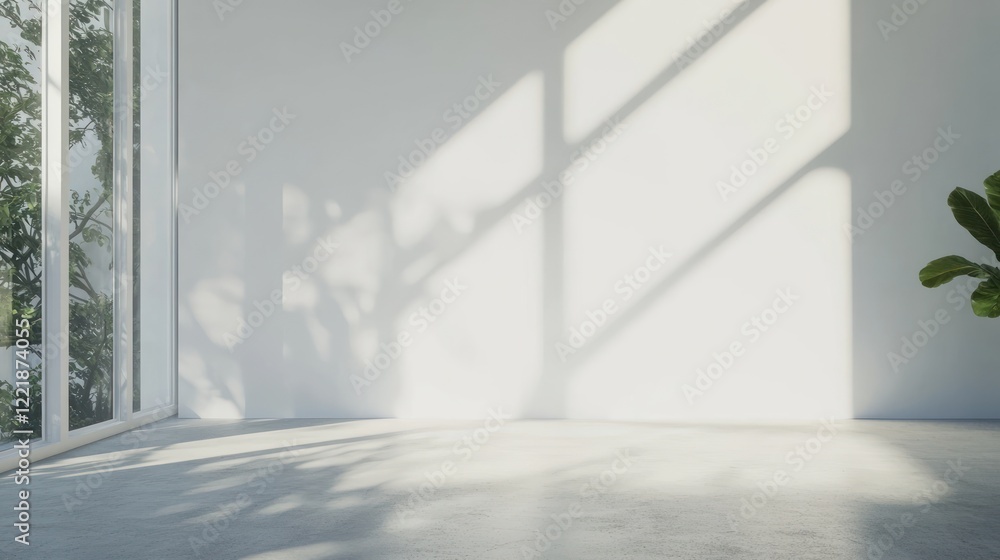 Obraz premium Minimalist Interior Design with Natural Light