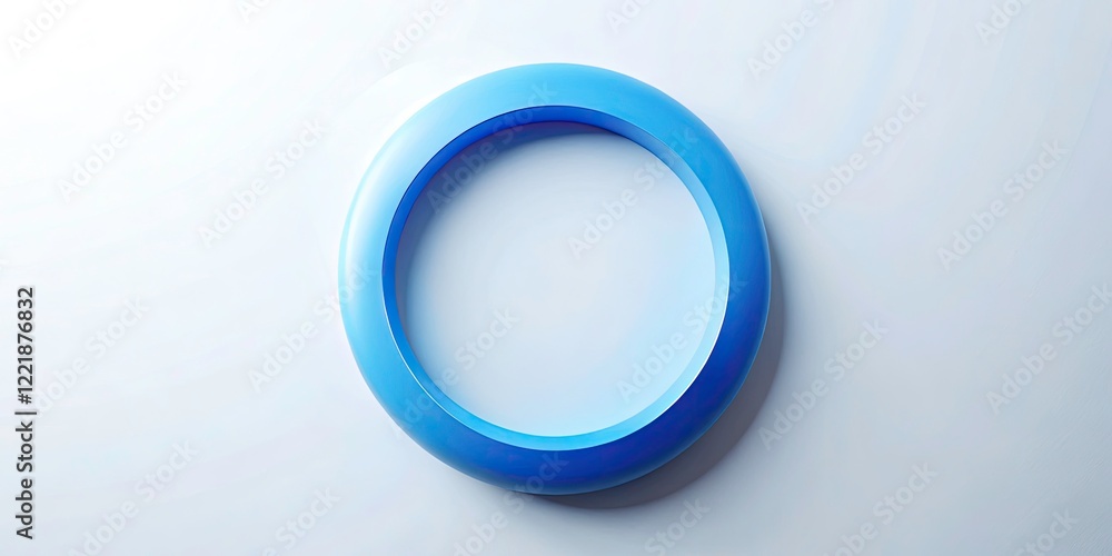 Fototapeta premium Minimalist Blue Loading Circle Animation, White Background, Loading Screen, Progress Indicator, Spin Circle, Circle Loading, Loading Animation GIF, Blue Circle Loading, Simple Loading, Website Loading