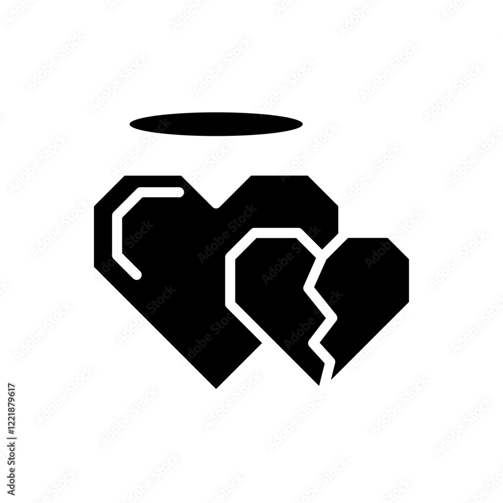 Icon design with a Valentine's theme Icon design with a Valentine's theme