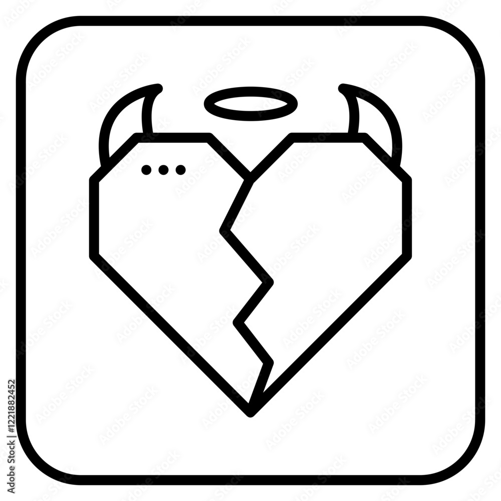 Icon design with a Valentine's theme Icon design with a Valentine's theme