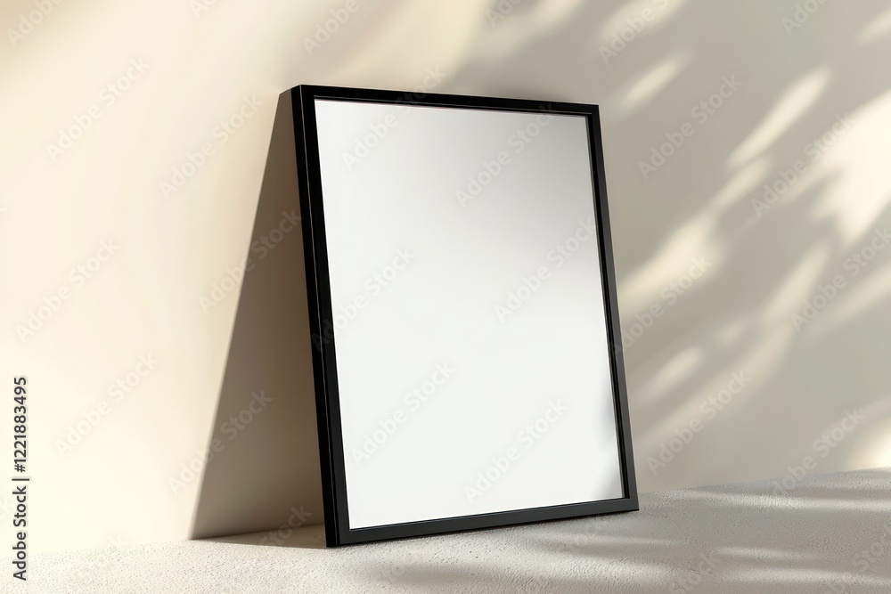 Minimalistic high-detail 3D black frame, perfect for advertising. Minimalistic high-detail 3D black frame, perfect for advertising.