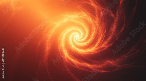 Wallpaper Mural Fiery Spiral Energy Vortex Abstract Art Torontodigital.ca