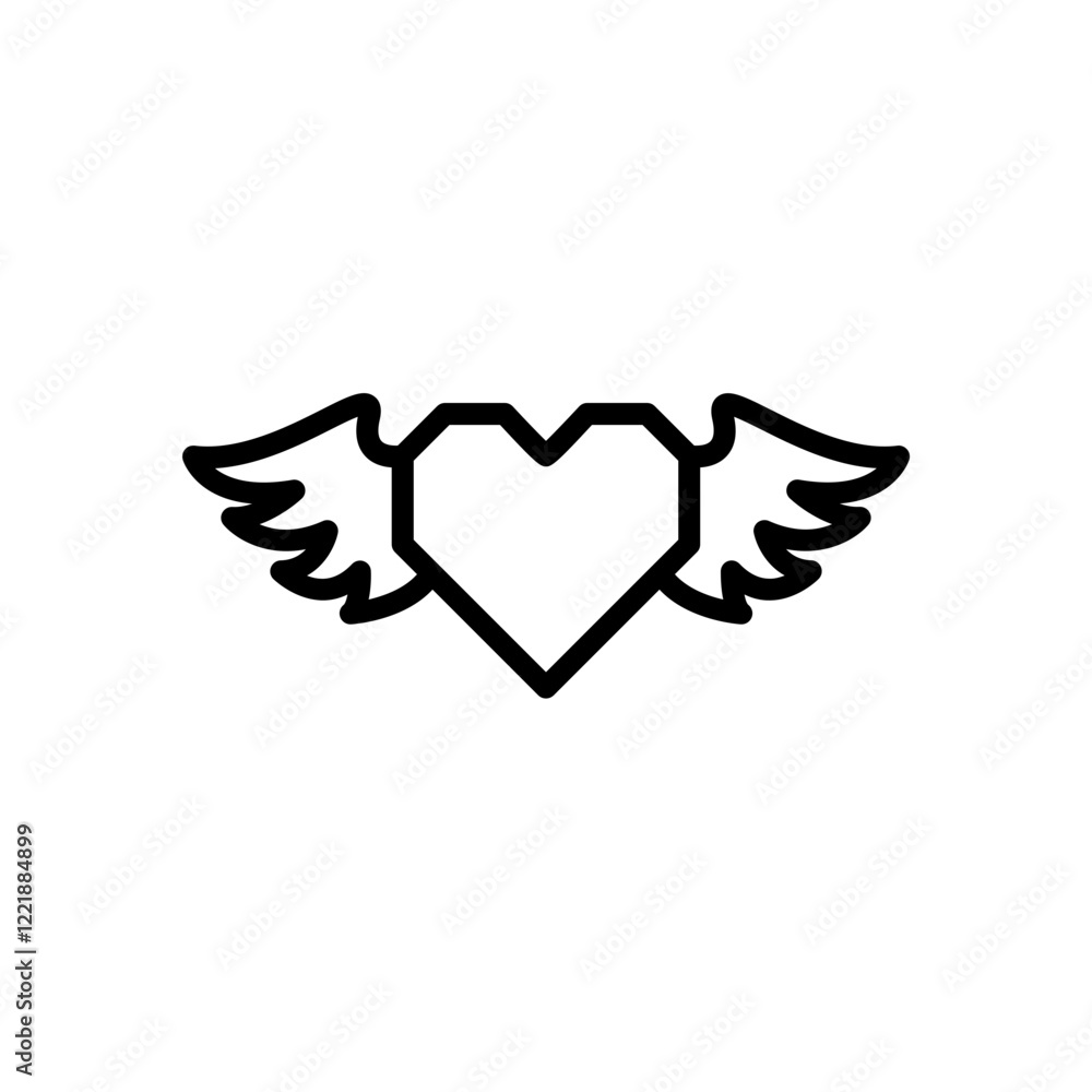 Fototapeta premium Icon design with a Valentine's theme