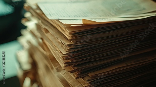 A close-up of documents related to justice reform initiatives, emphasizing the importance of policy change photo