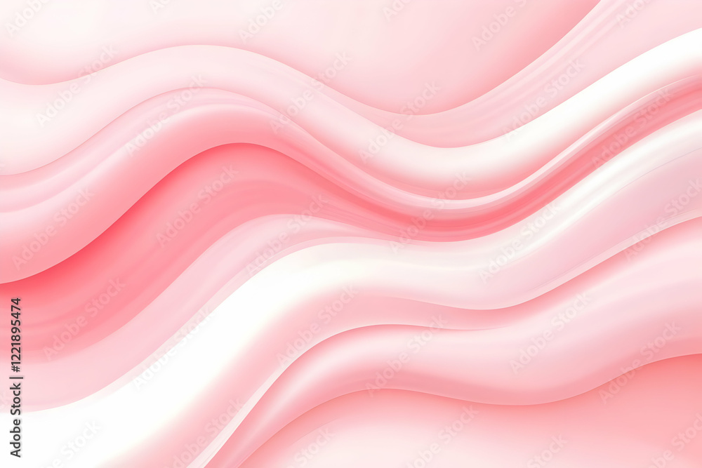 Pink Wave Abstract Background Illustration Pink Wave Abstract Background Illustration