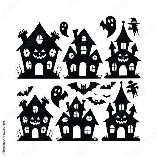 house icon set