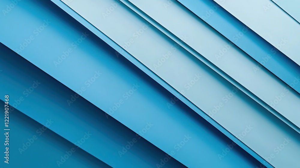 Obraz premium Abstract Blue Diagonal Lines