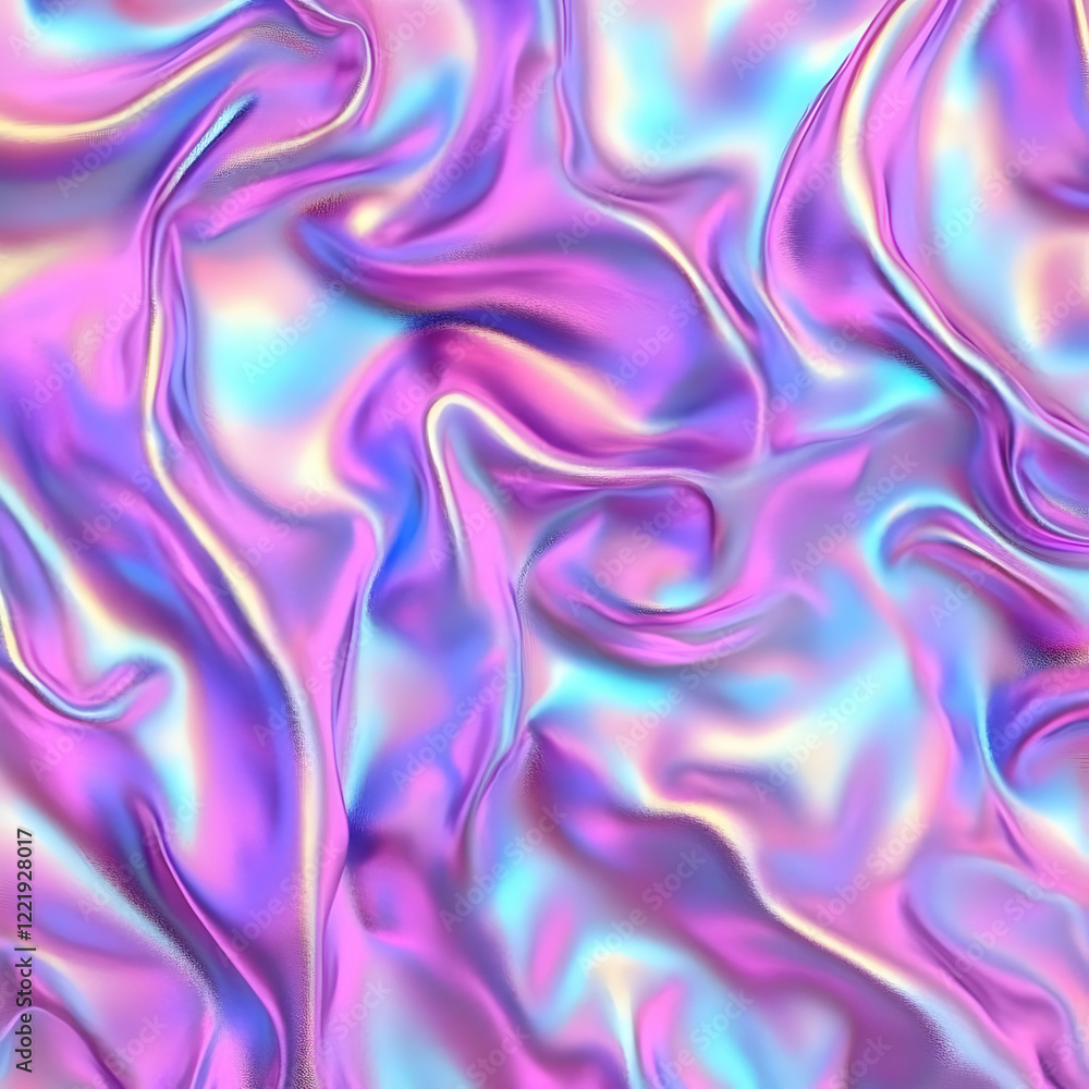 Obraz premium Abstract 3D Iridescent Background