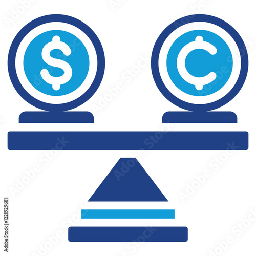 Stablecoin Dual Tone Icon