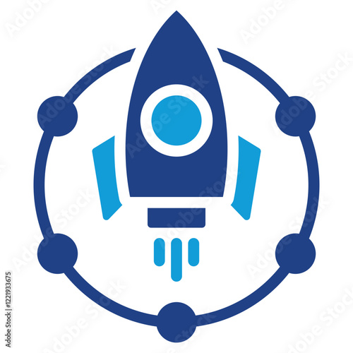 Lean Startup Dual Tone Icon