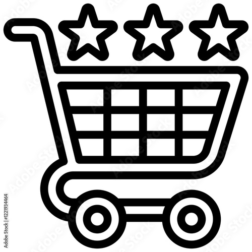 Customer Feedback Outline Icon