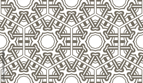 Original geometric pattern. Seamless vector illustration. For scrapbooking, template, fashion, design