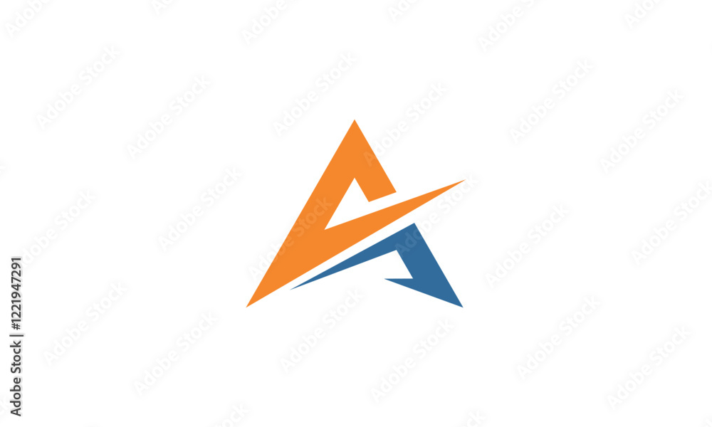 a graphic image themed A letter logo, white background. vector graphic base. a graphic image themed A letter logo, white background. vector graphic base.