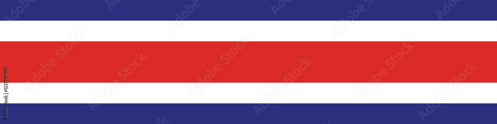 Costa Rica flag long banner digital vector illustration Costa Rica flag long banner digital vector illustration