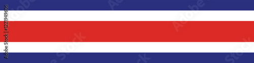 Costa Rica flag long banner digital vector illustration Free Download Costa Rica flag long banner digital vector illustration - GFXLoad