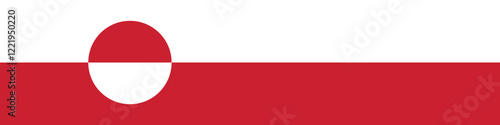 Greenland flag long banner digital vector illustration Free Download Greenland flag long banner digital vector illustration - GFXLoad