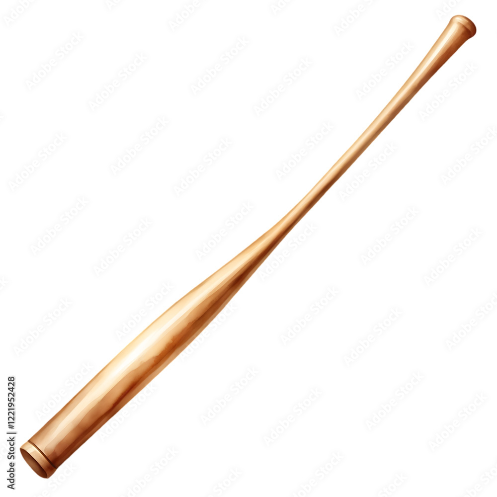 Obraz premium Wooden Baseball Bat Image High Resolution Download