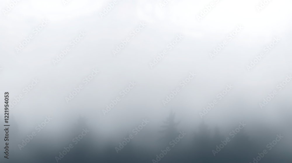 Fototapeta premium fog in the forest
