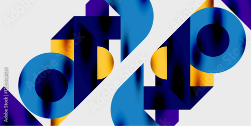 Vibrant abstract background circles with smooth gradients, creating a dynamic and modern design. Ideal for creative, tech, or contemporary-themed projects