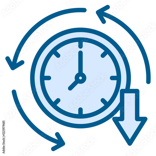Cycle Time Reduction Icon