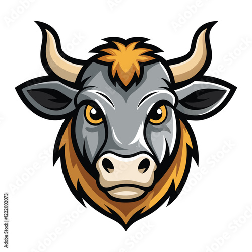 cow with horns