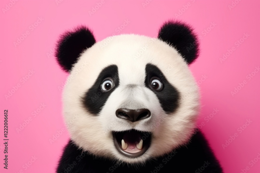 Fototapeta premium Panda animal mammal bear.