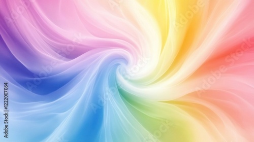 Wallpaper Mural Abstract background with vibrant swirling pastel colors blending seamlessly Torontodigital.ca