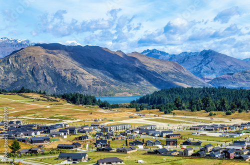 Photos Wanaka Town, Otago, South Island, New Zealand, Oceania.