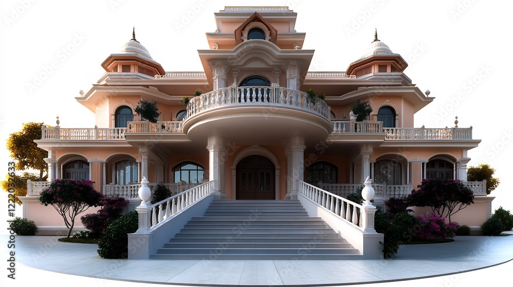 Grand Mansion Architectural Design: A Luxurious Estate Grand Mansion Architectural Design: A Luxurious Estate