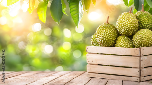 Durian are a healthy food. king of fruit. photo