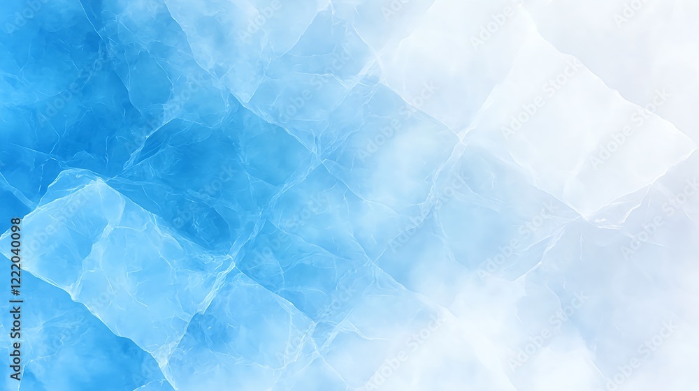 Obraz premium Abstract Light Blue Ice Texture Background for Design Projects