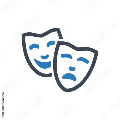 Drama Masks Icon