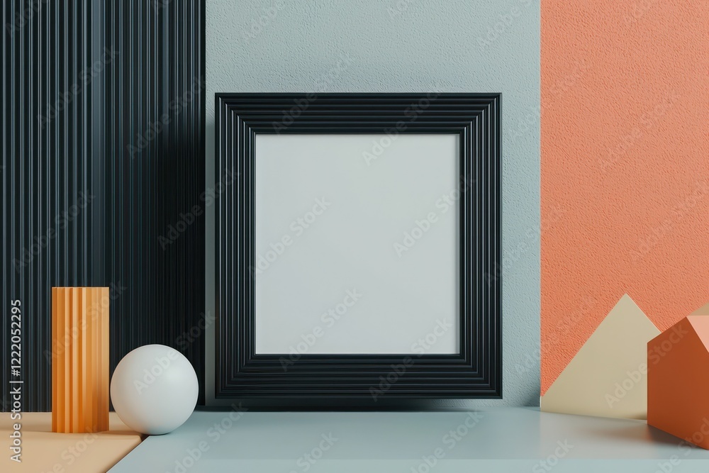Minimalistic black frame with sharp 3D edges, balanced ad layout. Minimalistic black frame with sharp 3D edges, balanced ad layout.