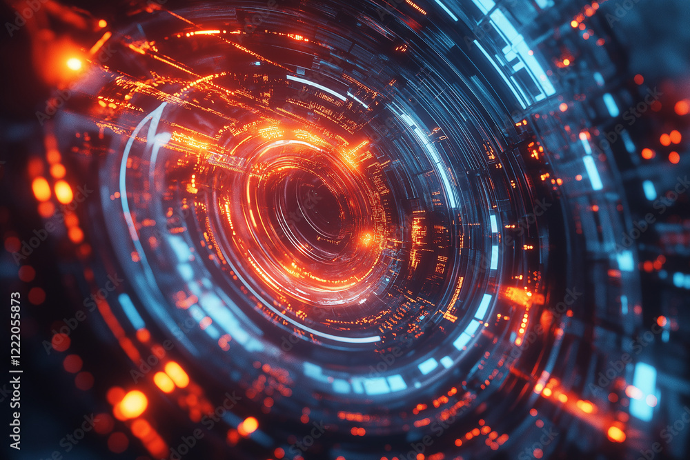 A visually immersive futuristic cyberpunk scene. A visually immersive futuristic cyberpunk scene.