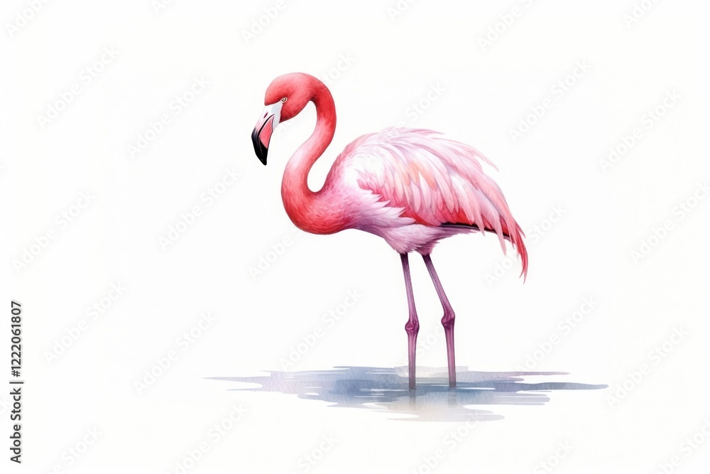Obraz premium Flamingo animal bird beak.