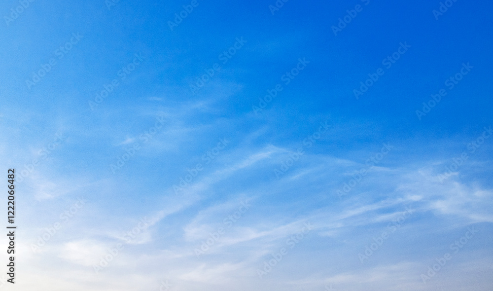 Fototapeta premium blue sky with white clouds