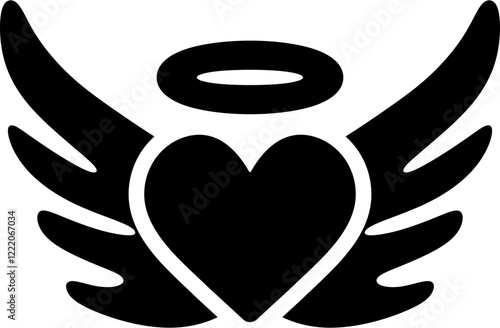 flying heart
