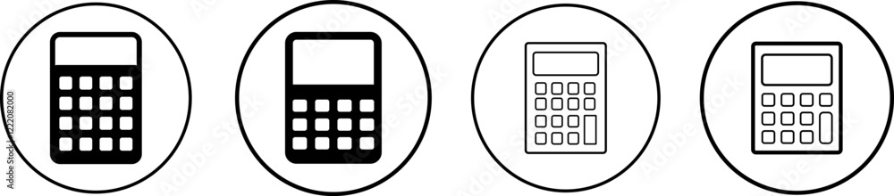 Calculator icon set. Accounting calculator icon, sign and symbol.
Calculator icon set. Accounting calculator icon, sign and symbol.