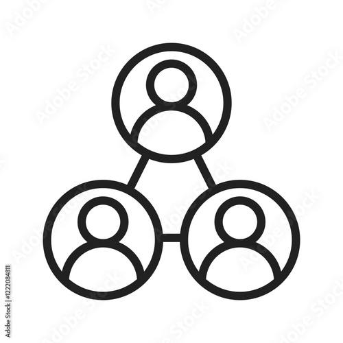 Connection icon vector image. Suitable for mobile apps, web apps and print media.