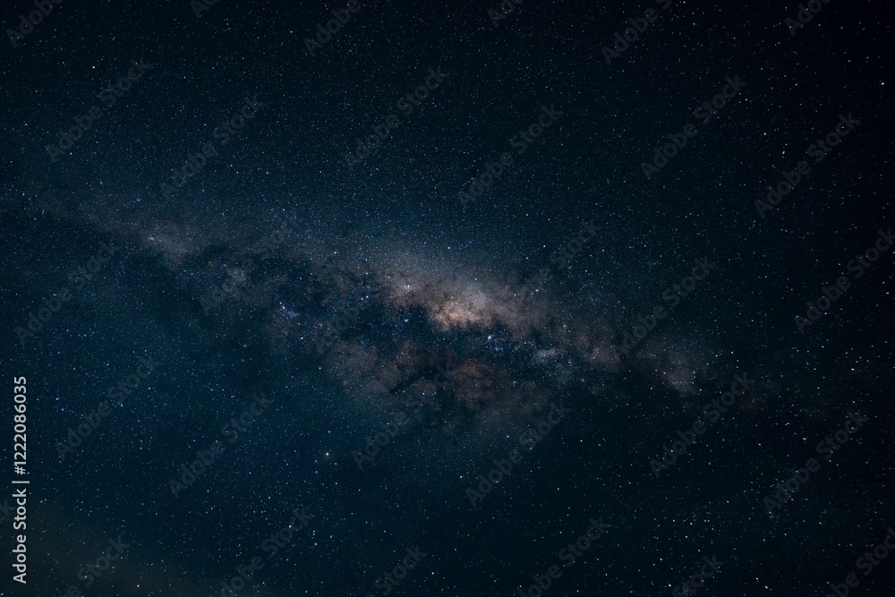 Fototapeta premium Milky Way Galaxy in the Night Sky