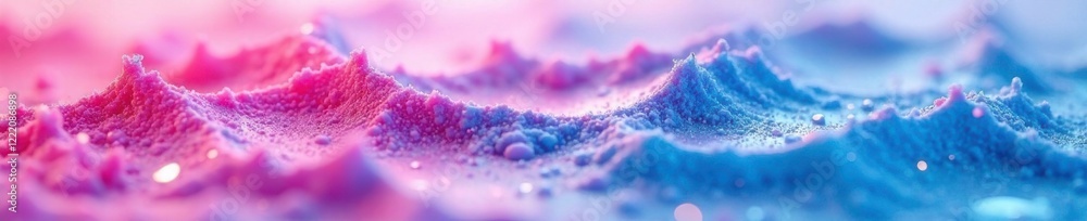 Pink and blue pigment mixtures create a marbled effect in a shimmering liquid surface, gradual change, soft focus, shimmering liquid Pink and blue pigment mixtures create a marbled effect in a shimmering liquid surface, gradual change, soft focus, shimmering liquid