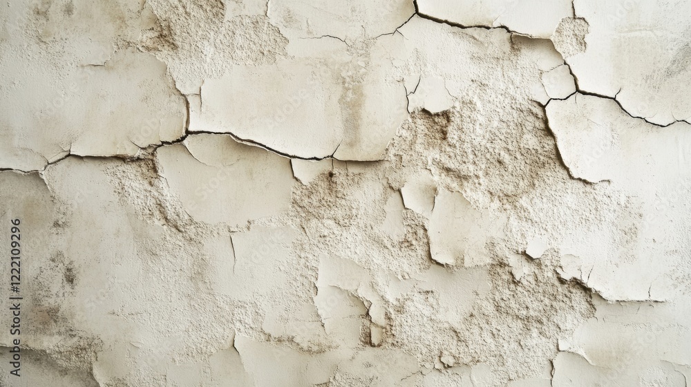 Textured wallpaper resembling plaster walls with subtle cracks and depth Textured wallpaper resembling plaster walls with subtle cracks and depth
