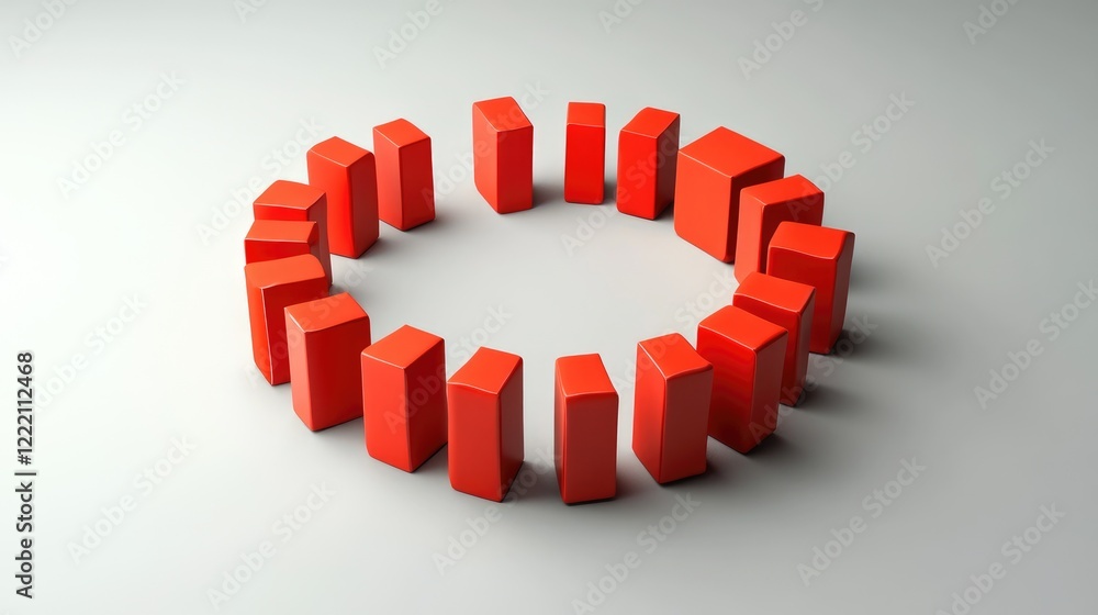 Unconnected pegs arranged in a circle, with the center node representing a hub in a fragmented network, symbolizing incomplete connections or unlinked components Unconnected pegs arranged in a circle, with the center node representing a hub in a fragmented network, symbolizing incomplete connections or unlinked components